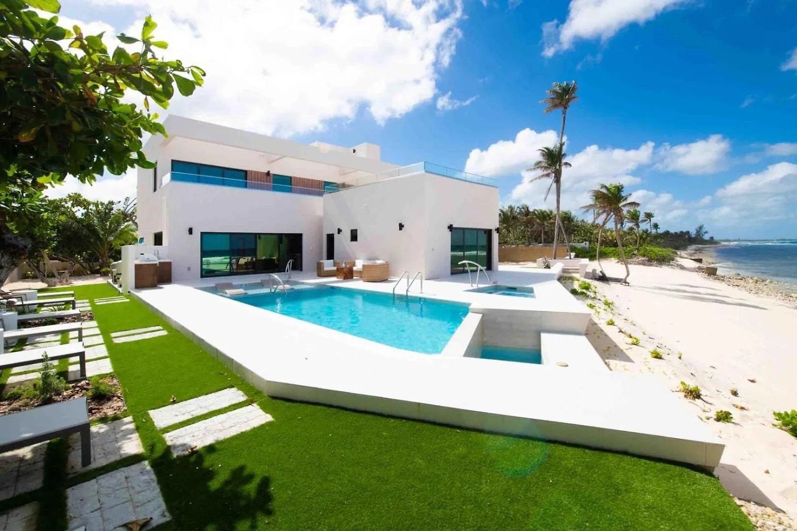 Halcyon Point - Brand New Beach House With Pool, Hot Tub, And Tanning Terrace Old Man Bay