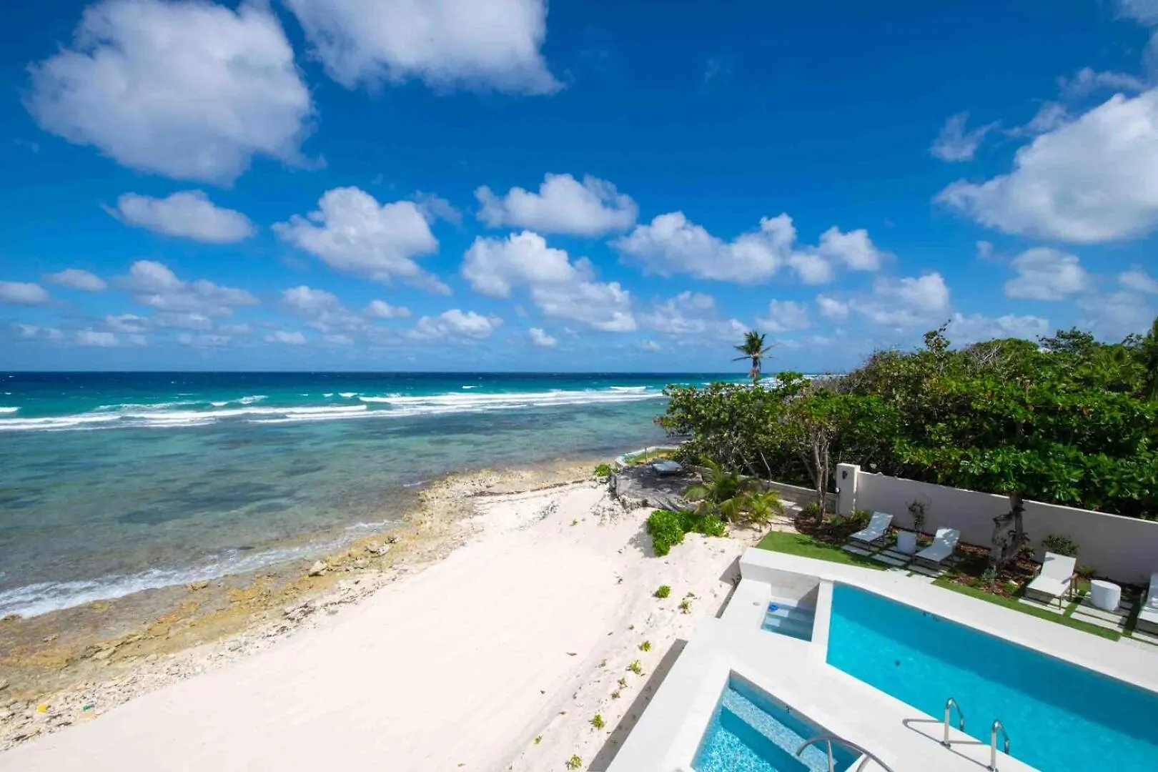 Halcyon Point - Brand New Beach House With Pool, Hot Tub, And Tanning Terrace Old Man Bay Villa